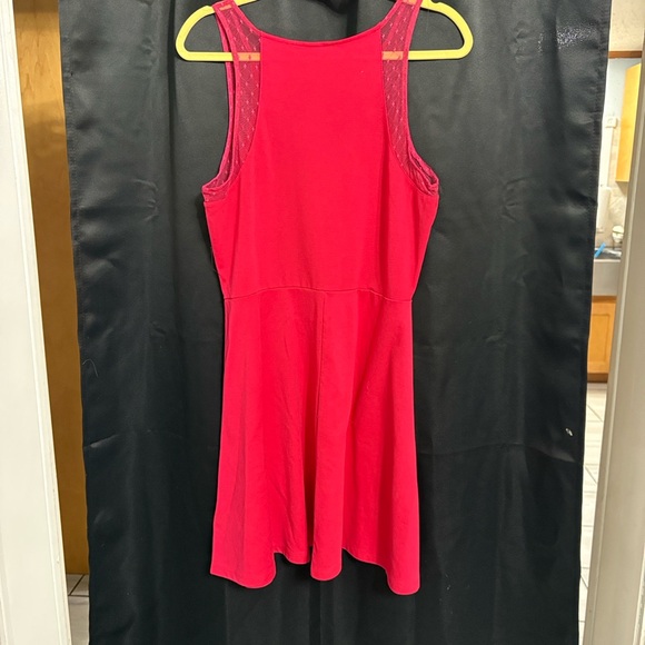 🖤H&M Vibrant Pink Sleeveless Mini Dress🖤 - Picture 3 of 5